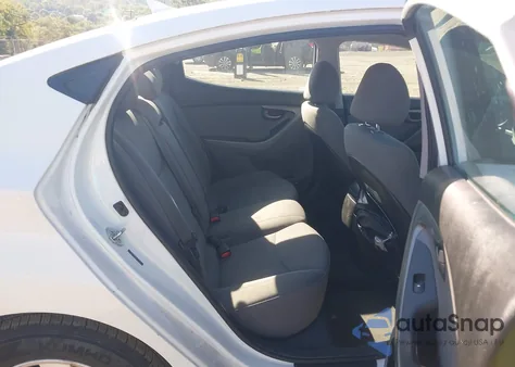 2014 Hyundai Elantra Se from USA, damaged, VIN 5NPDH4AE4EH518702